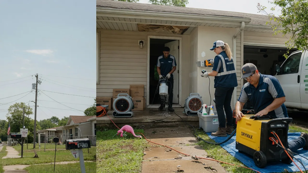 Storm Damage Water Removal in Randolph, MS near me